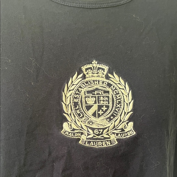 Women’s Ralph Lauren tee shirt Navy Blue - Picture 2 of 5